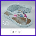 Slip on rhinestone designer sandal fancy lady sandal low price ladies sandals